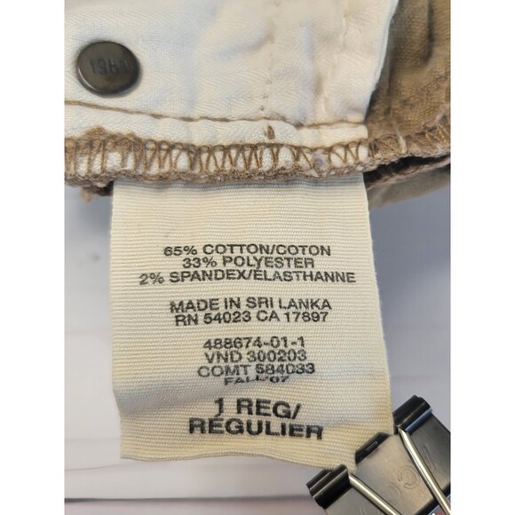 Gap limited edition 1969 brown corduroy jeans size juniors 1R - Picture 7 of 8